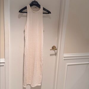 Zara Off-White Textured Knit Top